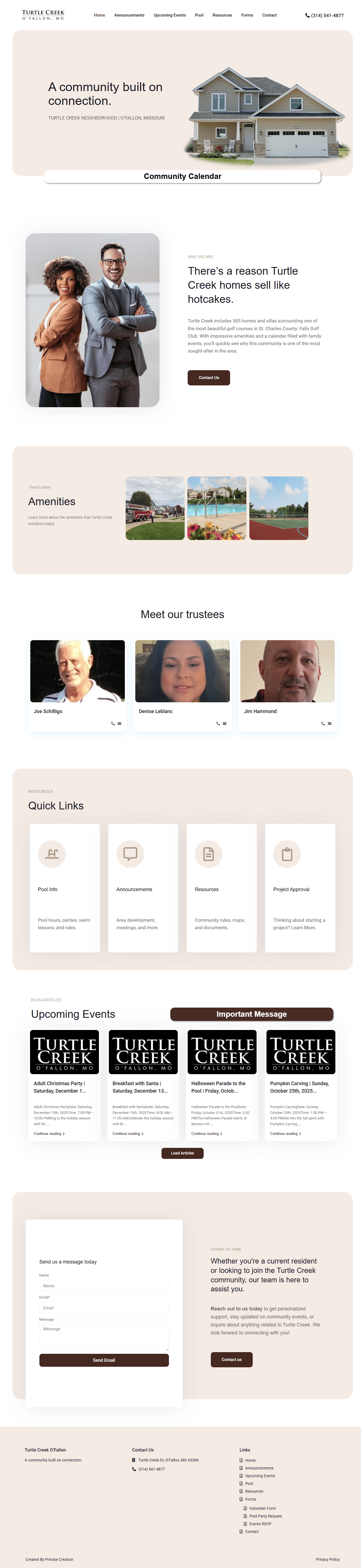 Turtle Creek O'Fallon homepage